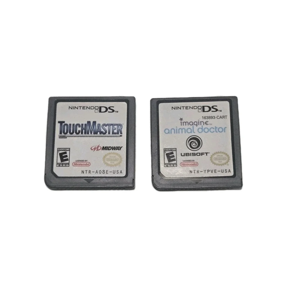 TouchMaster & Imagine Animal Doctor Nintendo DS Game Lot Of 2